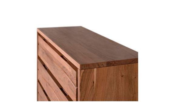 Comoda Indutrial Moderna 3 Cajones Serie Aratany