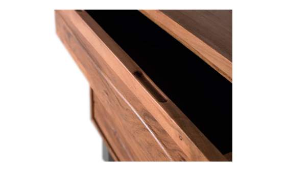 Comoda Indutrial Moderna 3 Cajones Serie Aratany