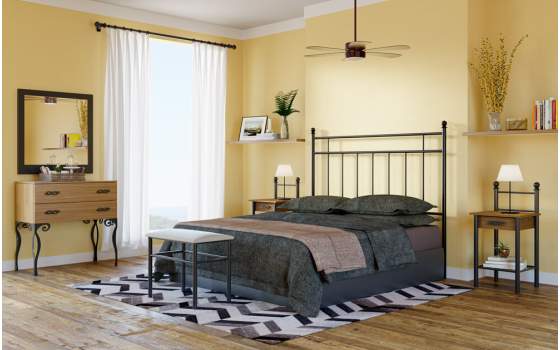 Comoda Moderna 2 Cajones Dormitorio Actual Colores Eva