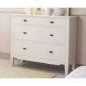 Comoda Dormitorio Blanca 4 Cajones  Vintage Monaco