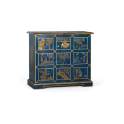 Comoda Oriental China 9 Cajones Pintados a Mano Serie Dalian