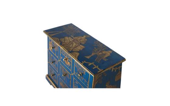 Comoda Oriental de Colores 9 Cajones - Serie Arfian
