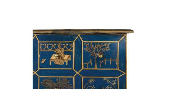 Comoda Oriental de Colores 9 Cajones - Serie Arfian