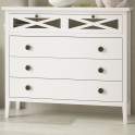 Comoda Provenzal  4 Cajones Aspas Dormitorio Adismu