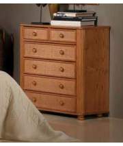Comoda  Rattan y Madera de Embero