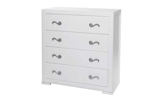 Comoda Recta Blanca Daimel