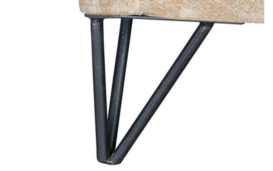 Comoda Rustica 9 Cajones Tallados Color Decape Blanco Anyada