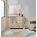 Comoda Rustica con Incrustaciones 10 Cajones - Serie Avriut