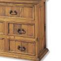 Comoda Rustica Grande 8 Cajones Madera Maciza de Pino