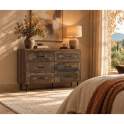 Comoda Rustica Oriental 6 Cajones - Serie Agarden