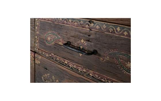 Comoda Rustica Oriental 6 Cajones - Serie Agarden