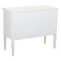 Comoda Vintage Blanca 2 Cajones Decoracion Rejilla Rivazza
