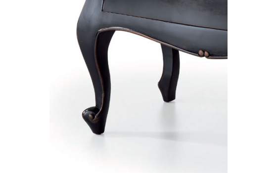 Comoda Vintage Negra Sacras Colonial