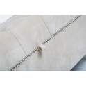 Conjunto 2 Baules Tela Terciopelo Beige Agniel