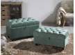 Conjunto 2 Baules Terciopelo Turquesa Agniel
