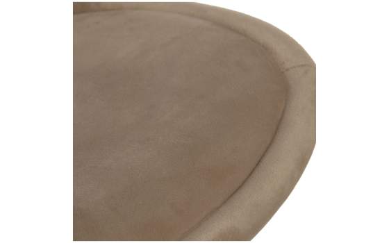 Juego 2 Sillas Modernas Tapizadas Beige Patas Metalicas Airsan