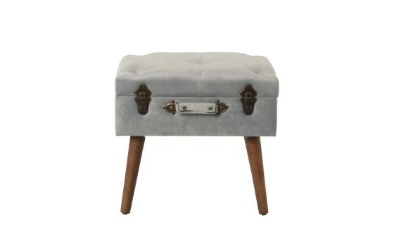 Conjunto 3 Banquetas Baul Tapizadas Estilo Actual Serie Alarnat