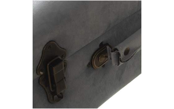 Conjunto 3 Banquetas Baul Tapizadas Estilo Actual Serie Alarnat