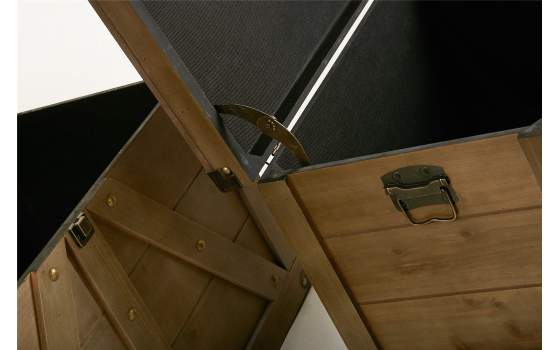 Conjunto de 2 Baules Madera Listonados Serie Armoris