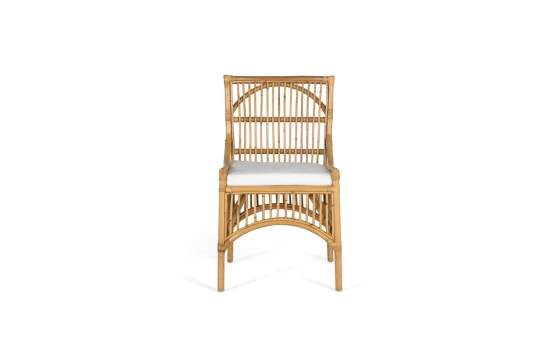 Conjunto de 2 Sillas Rattan natural Tejidas Serie Adiao