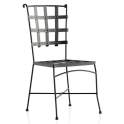 Conjunto Forja Mesa Genova 2 Sillones y 4 Sillas