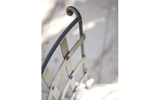 Conjunto Forja Mesa Genova 2 Sillones y 4 Sillas