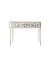 Consola 2 Cajones Decorados Mandala Espejo Serie Arechar