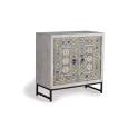 Consola 2 Puertas Estilo Oriental Industrial Serie Aechaga