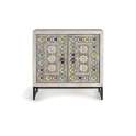 Consola 2 Puertas Estilo Oriental Industrial Serie Aechaga