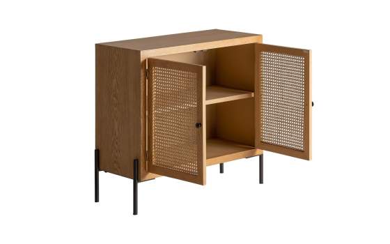 Consola 2 Puertas Rejilla Estilo Actual Serie Azetel