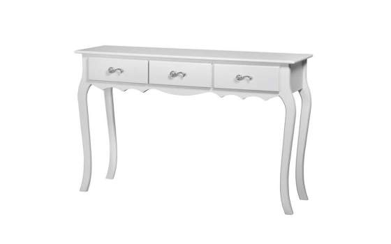 Consola 3 Cajones Blanca 120 Design