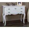 Consola 4 Cajones Blanca Design