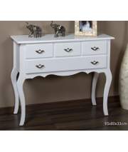 Consola 4 Cajones Blanca Design