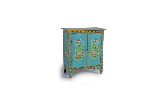 Consola Auxiliar 2 Puertas Estilo Oriental Serie Datensa