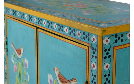Consola Auxiliar 2 Puertas Estilo Oriental Serie Datensa