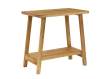 Consola Basica Teca Reciclada 1 Estante Serie Alogny