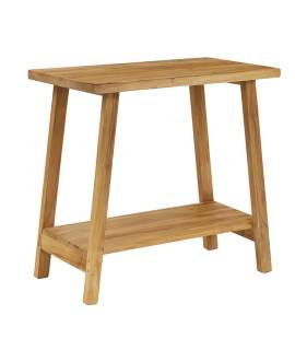 Consola Basica Teca Reciclada 1 Estante Serie Alogny Consola Basica Teca Reciclada 1 Estante Serie Alogny