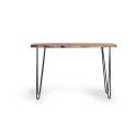 Consola de Recibidor Madera de Acacia Forja Industrial  Desttan