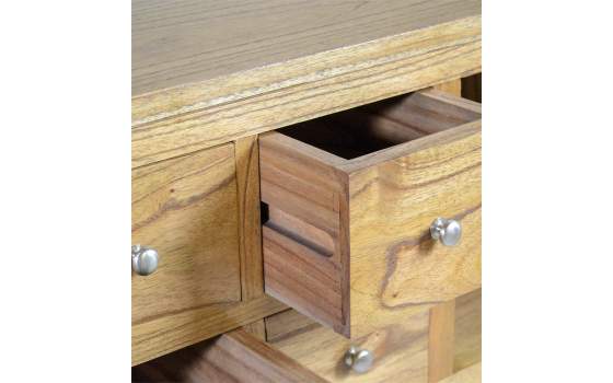 Consola Entrada Colonial 4 Cajones 2 Puertas Merapi