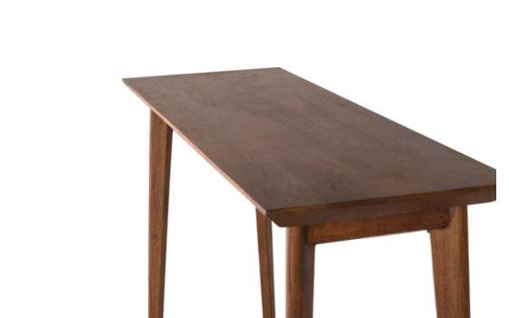 Consola Escritorio Diseño Moderno Madera Mango Serie Darilet
