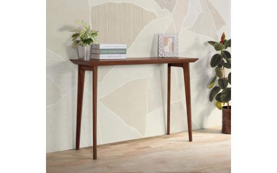 Consola Escritorio Diseño Moderno Madera Mango Serie Darilet