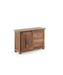 Consola Industrial 1 Puerta Corredera 2 Cajones Serie Aleyne