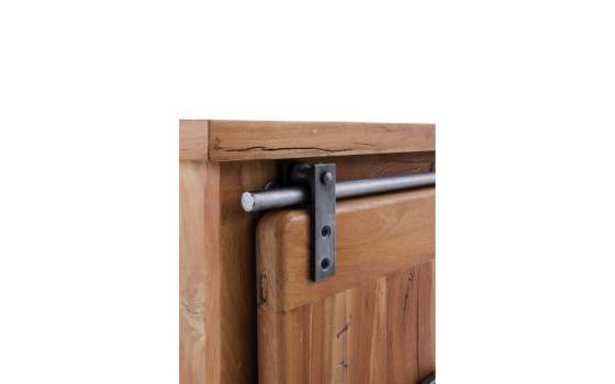 Consola Industrial 1 Puerta Corredera 2 Cajones Serie Aleyne