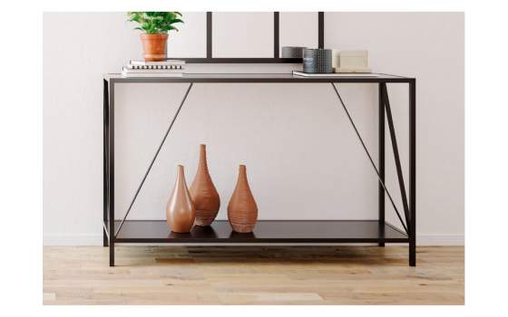 Consola Moderna para Recibidor Chapa de Acero Serie Manzaneda