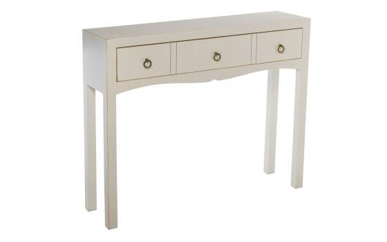 Consola Oriental Blanca Estilo Actual 1 Cajon Serie Abrisl