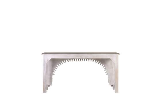 Consola Oriental Decape Blanco Serie Alhambra Consola Oriental Decape Blanco Serie Alhambra