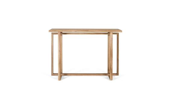 Consola para el recibidor en madera de mindi natural Virelle