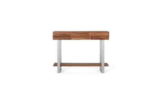 Consola Para el Recibidor Moderna Acacia y Metal Aratany Consola Para el Recibidor Moderna Acacia y Metal Aratany