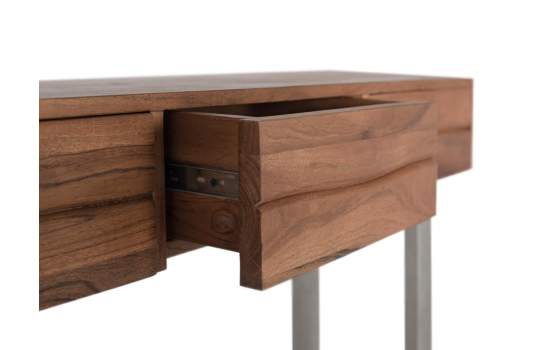 Consola Para el Recibidor Moderna Acacia y Metal Aratany Consola Para el Recibidor Moderna Acacia y Metal Aratany