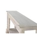 Consola Para Recibidor Madera Tallada Blanco Decape Aditas